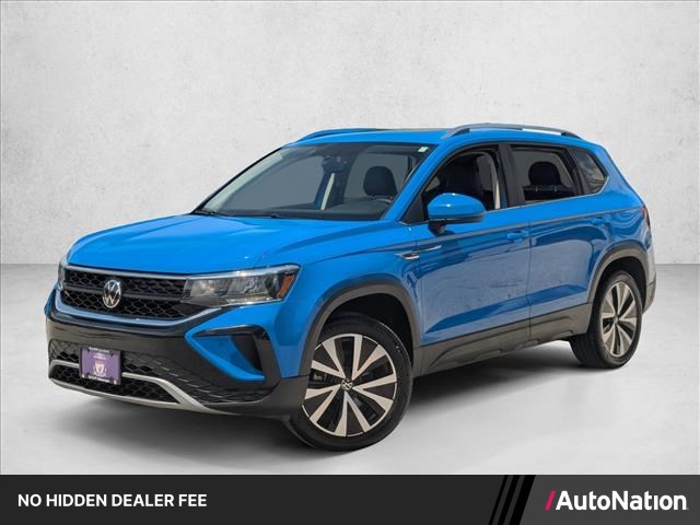 Cornflower Blue 2022 Volkswagen Taos SUV / Crossover Front-Wheel Drive Automatic