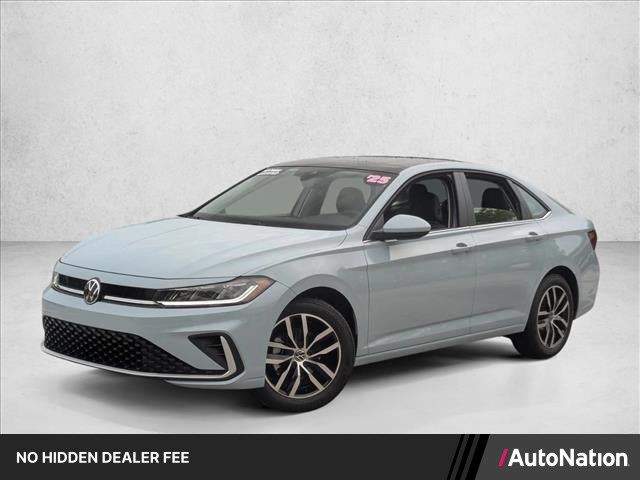 Monument Gray 2025 Volkswagen Jetta Sedan Front-Wheel Drive 8-Speed Automatic