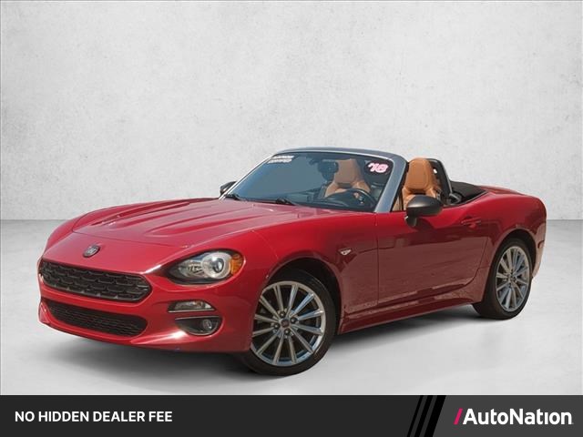 Hypnotique Red 2018 FIAT 124 Spider Convertible Rear-Wheel Drive 6-Speed Automatic