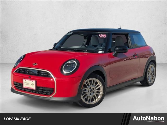 Chili Red Ii 2025 MINI Cooper 2-Door Hatchback FWD Hatchback Front-Wheel Drive Automatic