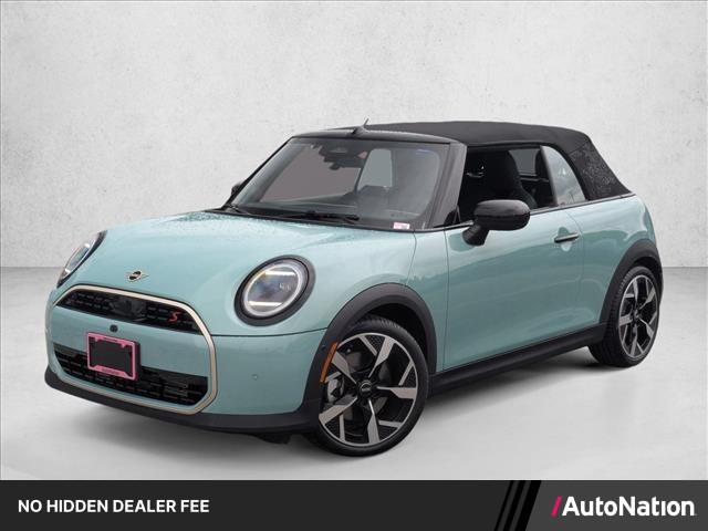 Ocean Wave Green Metallic 2025 MINI Cooper S Convertible FWD Convertible Front-Wheel Drive Automatic
