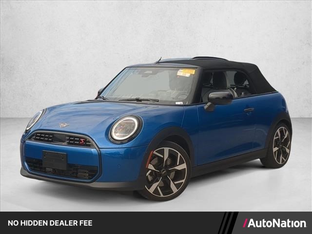 Icy Sunshine Blue Metallic 2026 MINI Cooper Convertible Front-Wheel Drive Automatic