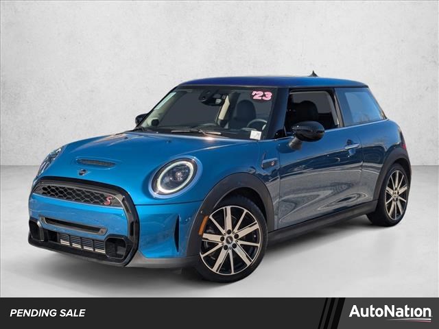 Island Blue Metallic 2023 MINI Cooper S 2-Door Hatchback FWD Hatchback Front-Wheel Drive 7-Speed Automatic