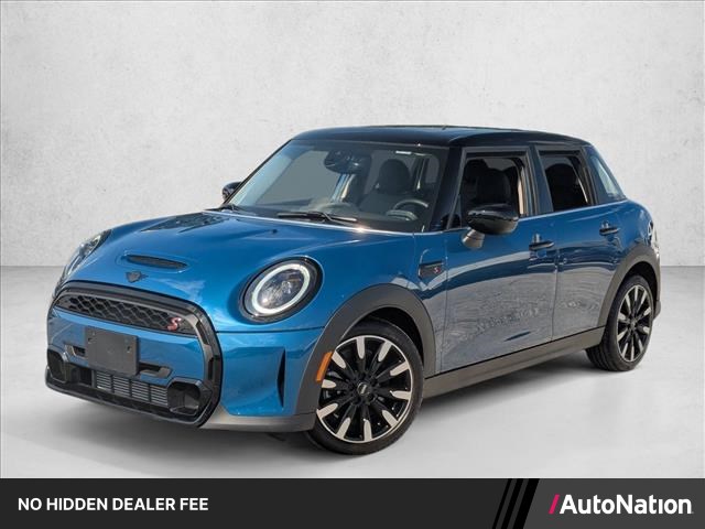 Island Blue Metallic 2024 MINI Cooper Hatchback Front-Wheel Drive Automatic