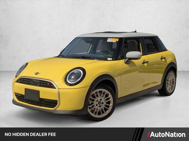 Sunny Side Yellow 2025 MINI Cooper S 4-Door Hatchback FWD Hatchback Front-Wheel Drive Automatic