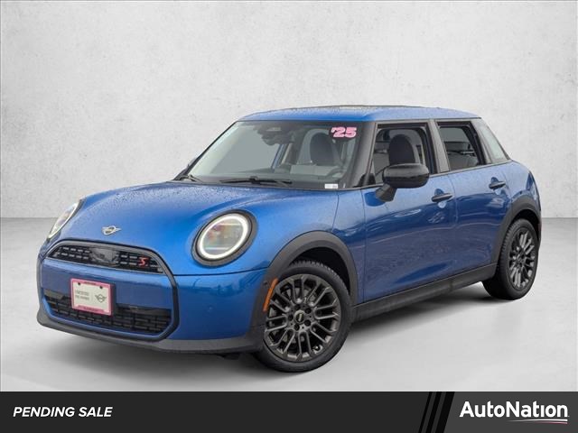 Icy Sunshine Blue Metallic 2025 MINI Cooper S 4-Door Hatchback FWD Hatchback Front-Wheel Drive Automatic