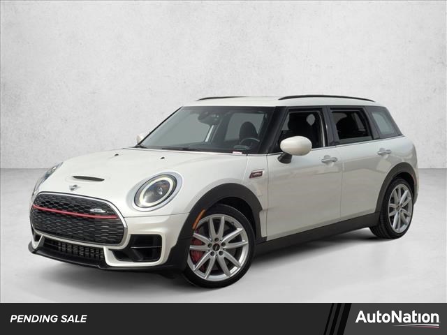 Nanuq White Metallic 2023 MINI Cooper Clubman John Cooper Works ALL4 AWD Wagon All-Wheel Drive Automatic