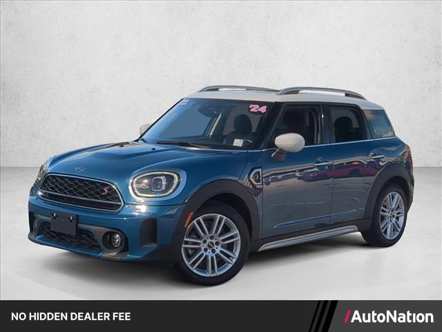 Island Blue Metallic 2024 MINI Countryman SUV / Crossover Front-Wheel Drive Automatic