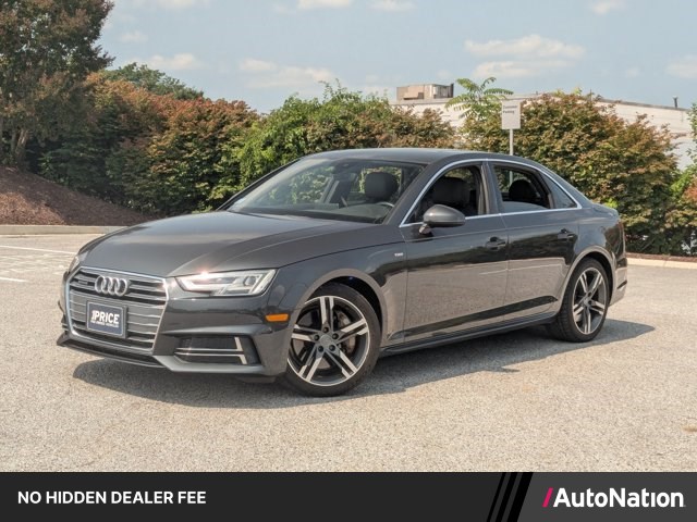Monsoon Gray Metallic 2017 Audi A4 Sedan All-Wheel Drive 7-Speed Automatic