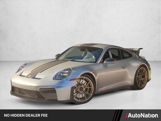 Gt Silver Metallic 2026 Porsche 911 Coupe Rear-Wheel Drive 6-Speed Manual