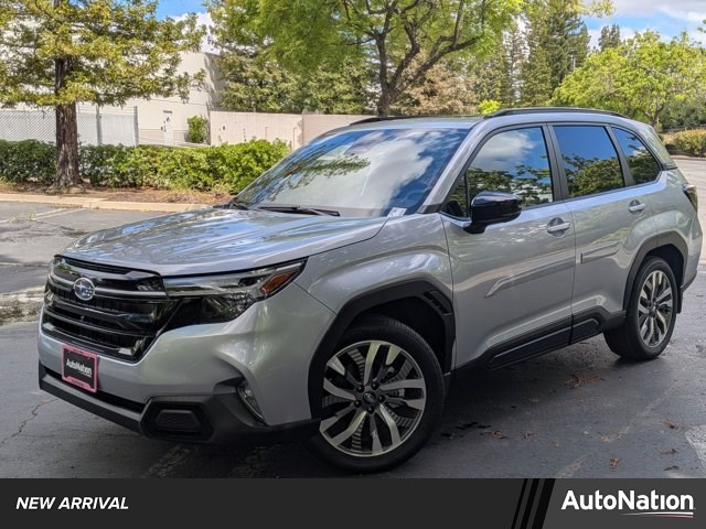 Ice Silver Metallic 2025 Subaru Forester Touring Crossover AWD SUV / Crossover All-Wheel Drive Continuously Variable Transmission