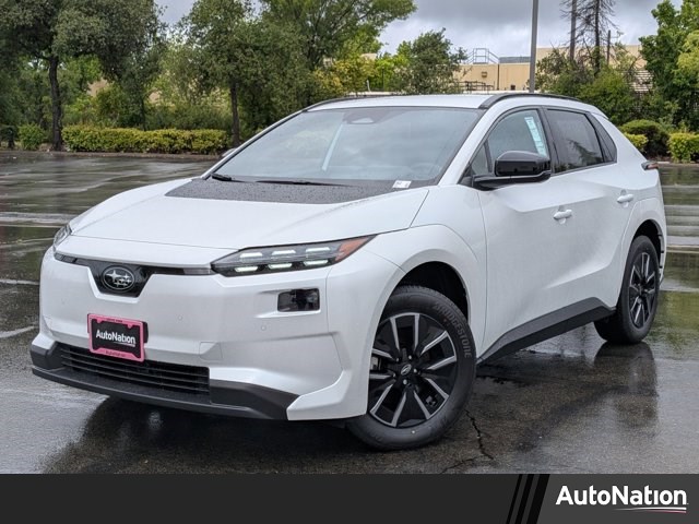 Cosmic White Pearl 2026 Subaru Solterra Premium AWD SUV / Crossover All-Wheel Drive Automatic