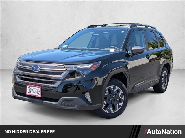 Crystal Black Silica 2026 Subaru Forester SUV / Crossover All-Wheel Drive Continuously Variable Transmission