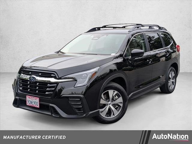 Crystal Black Silica 2025 Subaru Ascent Premium 7-Passenger AWD SUV / Crossover All-Wheel Drive Continuously Variable Transmission