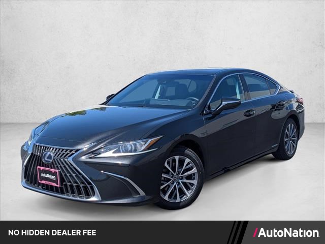 Black (Caviar) 2022 Lexus ES Hybrid 300h FWD Sedan Front-Wheel Drive Automatic