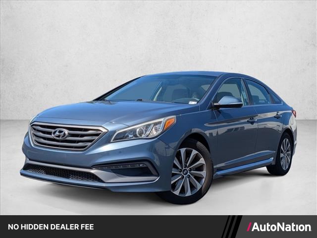Nouveau Blue 2016 Hyundai Sonata Sedan Front-Wheel Drive Automatic