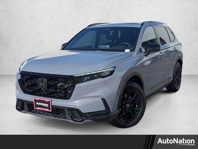Urban Gray Pearl 2025 Honda CR-V Hybrid Sport-L AWD SUV / Crossover All-Wheel Drive Automatic