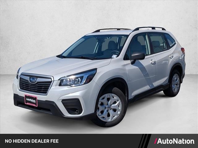 Crystal White Pearl 2019 Subaru Forester 2.5i AWD SUV / Crossover All-Wheel Drive Automatic