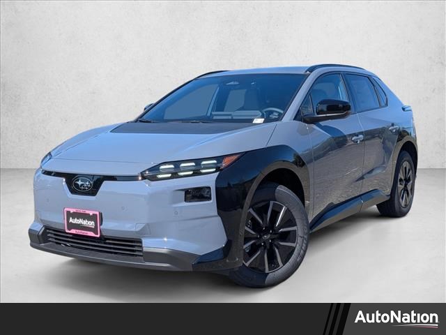 Harbor Mist Gray Pearl 2026 Subaru Solterra Premium AWD SUV / Crossover All-Wheel Drive Automatic