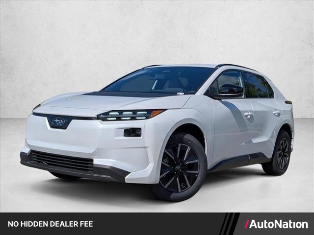 Cosmic White Pearl 2026 Subaru Solterra Premium AWD SUV / Crossover All-Wheel Drive Automatic