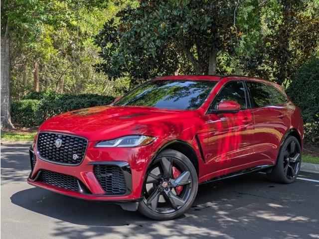 Red 2023 Jaguar F-PACE SUV / Crossover All-Wheel Drive Automatic