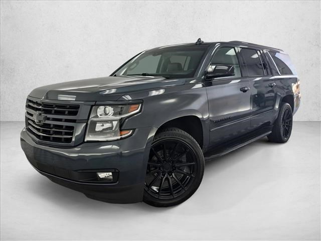 Shadow Gray Metallic 2019 Chevrolet Suburban SUV / Crossover Four-Wheel Drive Automatic