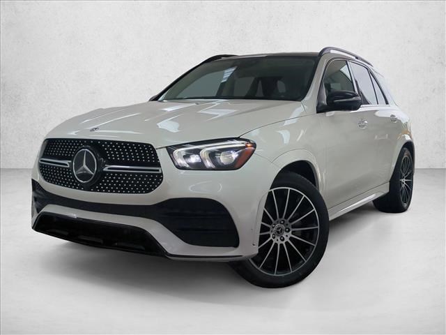 Designo Diamond White Metallic 2021 Mercedes-Benz GLE 350 4MATIC AWD SUV / Crossover All-Wheel Drive Automatic