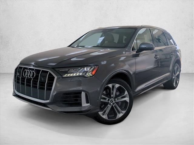 Samurai Gray Metallic 2021 Audi Q7 quattro Premium Plus 55 TFSI SUV / Crossover All-Wheel Drive Automatic