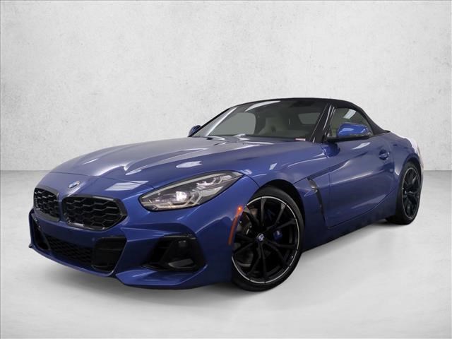 Portimao Blue Metallic 2024 BMW Z4 M40i RWD Convertible Rear-Wheel Drive 8-Speed Automatic