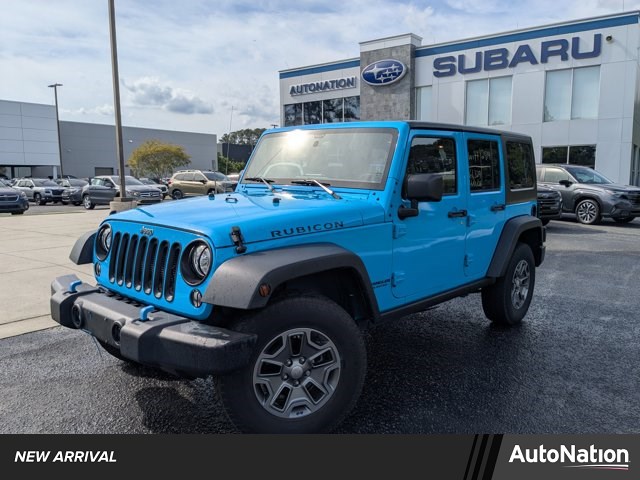 Chief Clearcoat 2017 Jeep Wrangler Unlimited Rubicon 4WD SUV / Crossover Four-Wheel Drive 5-Speed Automatic