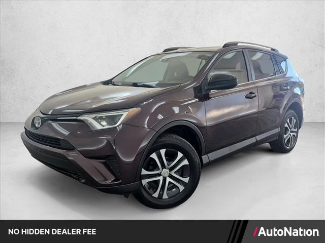 Black Currant Metallic 2017 Toyota RAV4 SUV / Crossover Front-Wheel Drive Automatic