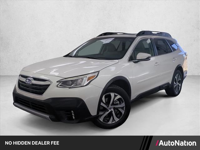 White 2021 Subaru Outback SUV / Crossover All-Wheel Drive Continuously Variable Transmission