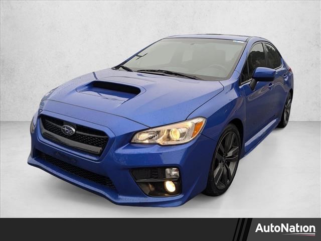 Wr Blue Pearl 2017 Subaru WRX Premium Sedan All-Wheel Drive 6-Speed Manual
