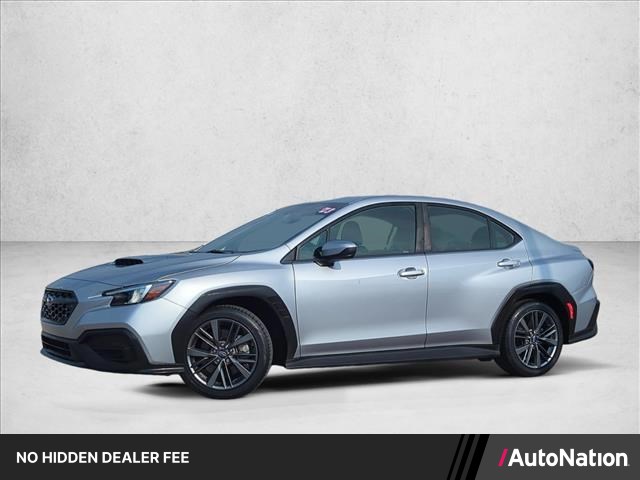 Ice Silver Metallic 2023 Subaru WRX Sedan All-Wheel Drive 6-Speed Manual
