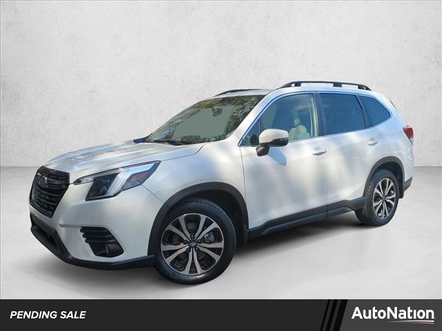 White 2023 Subaru Forester Limited Crossover AWD SUV / Crossover All-Wheel Drive Continuously Variable Transmission