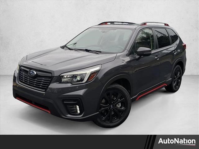Magnetite Gray Metallic 2021 Subaru Forester Sport Crossover AWD SUV / Crossover All-Wheel Drive Automatic