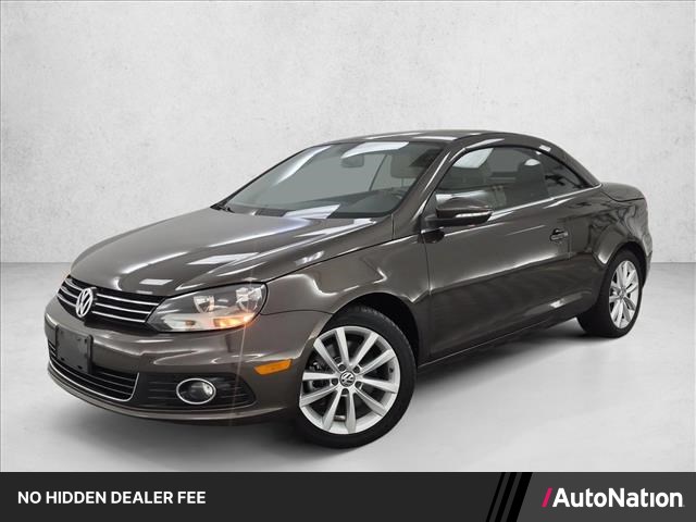 Black Oak Brown Metallic 2013 Volkswagen Eos Convertible Front-Wheel Drive Automatic