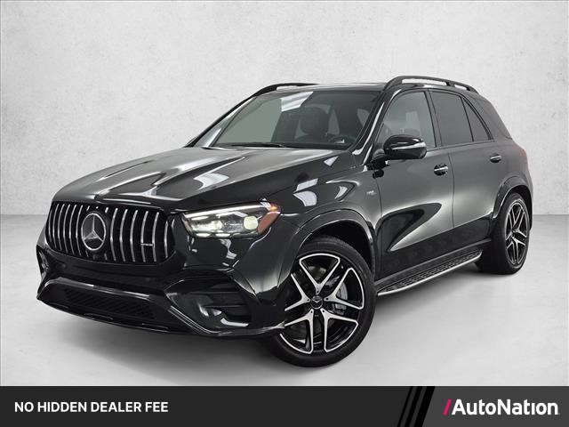 Obsidian Black Metallic 2024 Mercedes-Benz GLE SUV / Crossover All-Wheel Drive Automatic