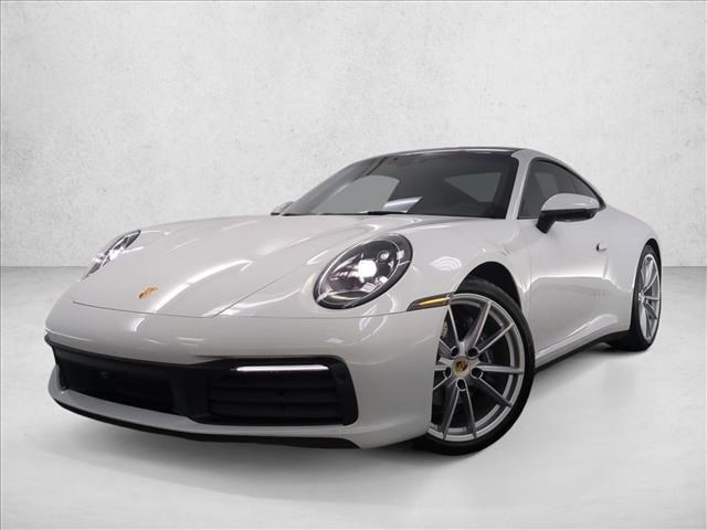 Carrara White Metallic 2022 Porsche 911 Carrera Coupe RWD Coupe Rear-Wheel Drive Automatic