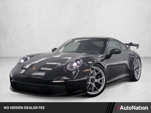 Black 2022 Porsche 911 GT3 Coupe RWD Coupe Rear-Wheel Drive Automatic