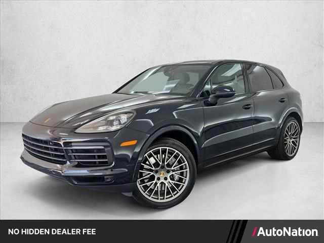 Moonlight Blue Metallic 2022 Porsche Cayenne SUV / Crossover All-Wheel Drive Automatic
