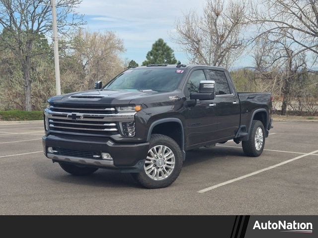 Oxford Brown Metallic 2020 Chevrolet Silverado 2500HD High Country Crew Cab 4WD Pickup Truck Four-Wheel Drive Automatic