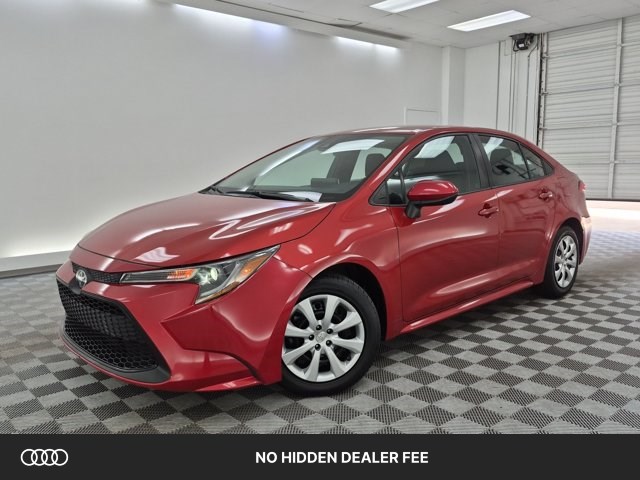 Barcelona Red Metallic 2020 Toyota Corolla Sedan Front-Wheel Drive Automatic
