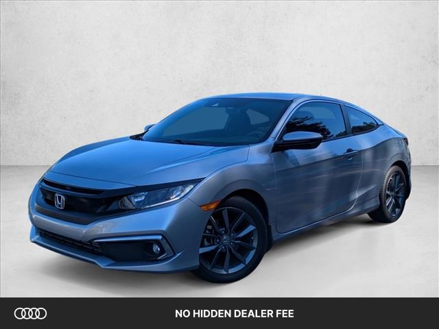 Lunar Silver Metallic 2020 Honda Civic EX Coupe FWD Coupe Front-Wheel Drive Automatic