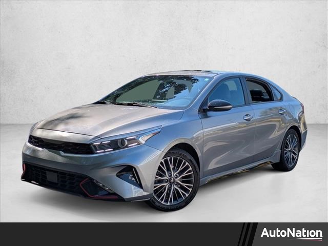 Steel Gray 2022 Kia Forte GT-Line FWD Sedan Front-Wheel Drive Automatic