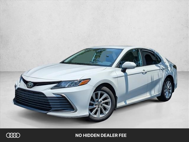 Super White [White 2021 Toyota Camry LE AWD Sedan All-Wheel Drive 8-Speed Automatic