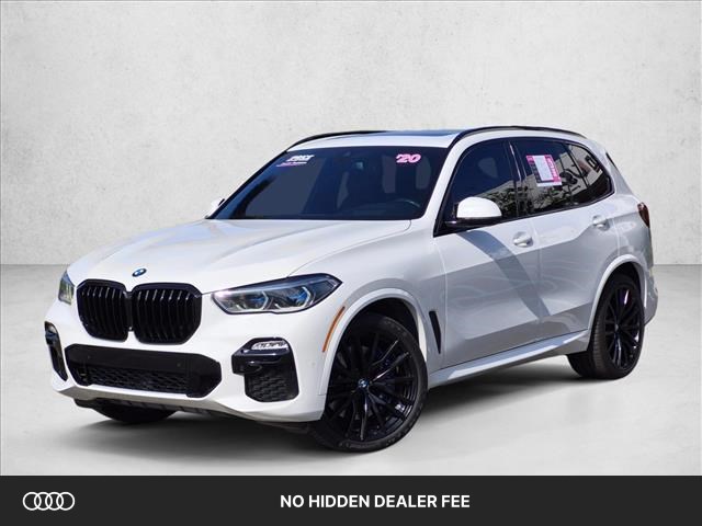 Alpine White 2020 BMW X5 SUV / Crossover Rear-Wheel Drive Automatic