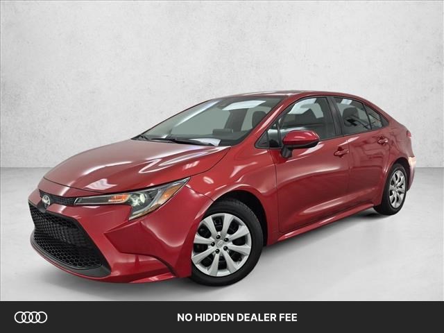 Barcelona Red Metallic 2020 Toyota Corolla Sedan Front-Wheel Drive Automatic
