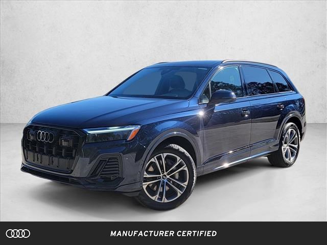Waitomo Blue Metallic 2025 Audi Q7 quattro Premium 45 TFSI SUV / Crossover All-Wheel Drive Automatic
