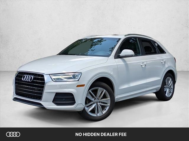 Glacier White Metallic 2017 Audi Q3 SUV / Crossover Front-Wheel Drive Automatic